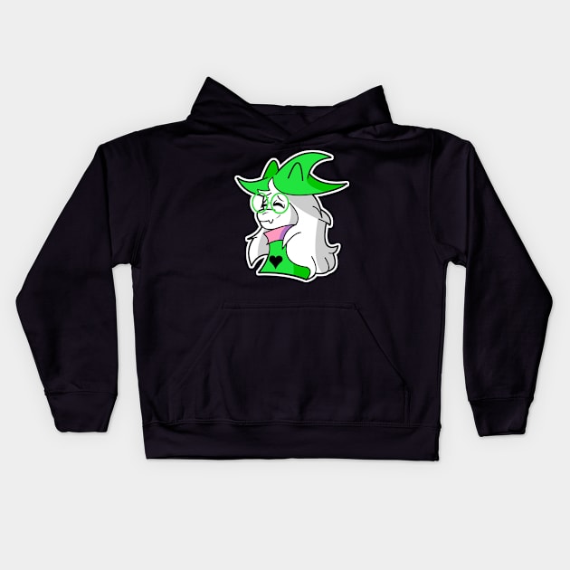 Ralsei - Light Mode Kids Hoodie by Arcade 904